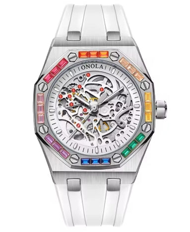 montres automatiques marque affaires hommes montre mécanique militaire lumineux étanche