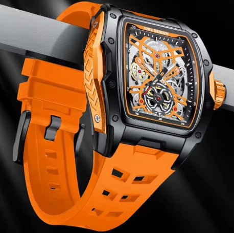 Montre mécanique automatique étanche pour homme